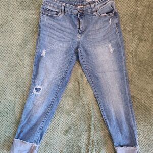 FADED GLORY CROP JEANS